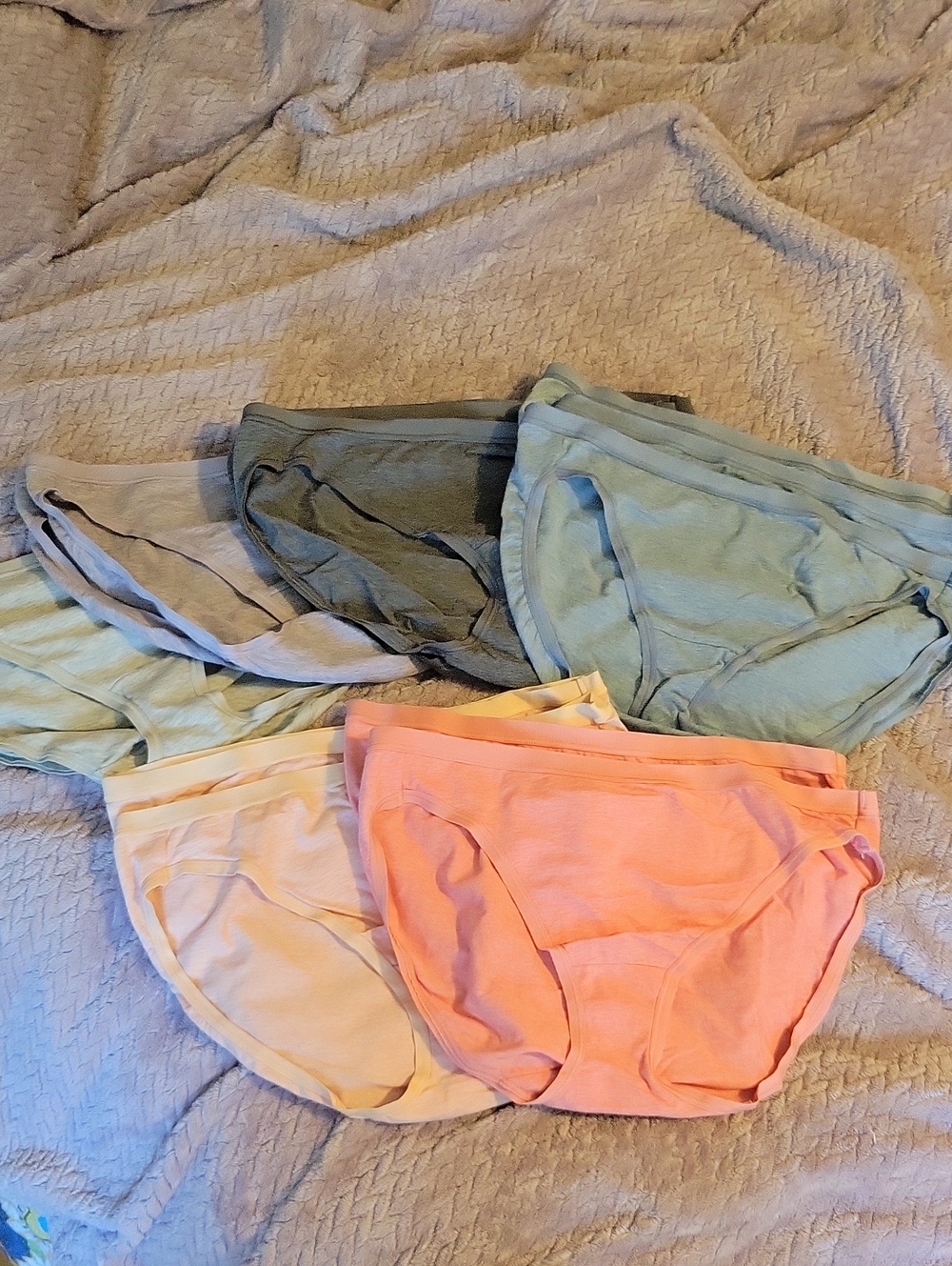 Felina Womens Cotton Bikini Panties, 14 Pair, Medium
